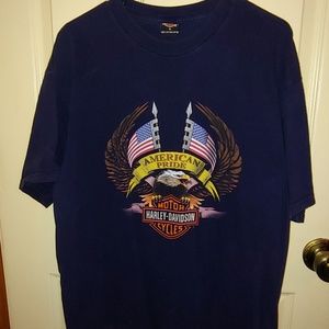 Mens Size XL Harley Davidson Short Sleeve Shirt